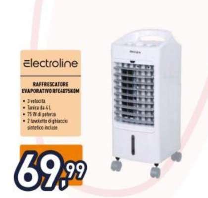 Electroline Raffrescatore Evaporativo RFE4075KDM