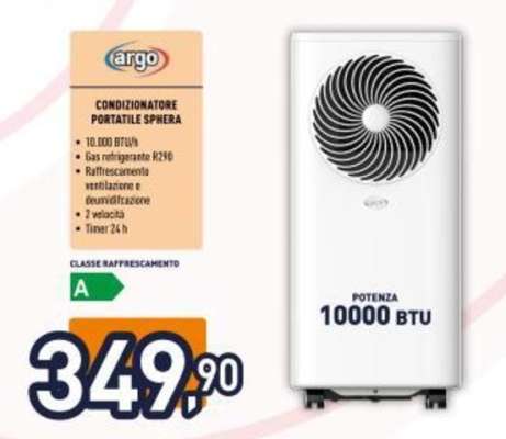 Argo Condizionatore Portatile Sphera