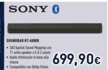 SONY SOUNDBAR HT-A3000