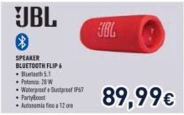JBL SPEAKER BLUETOOTH FLIP 6