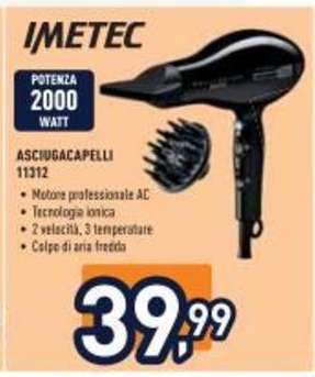 IMETEC ASCIUGACAPELLI 11312