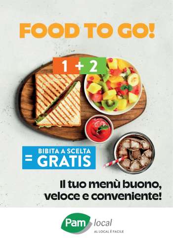 Volantino Pam local.
