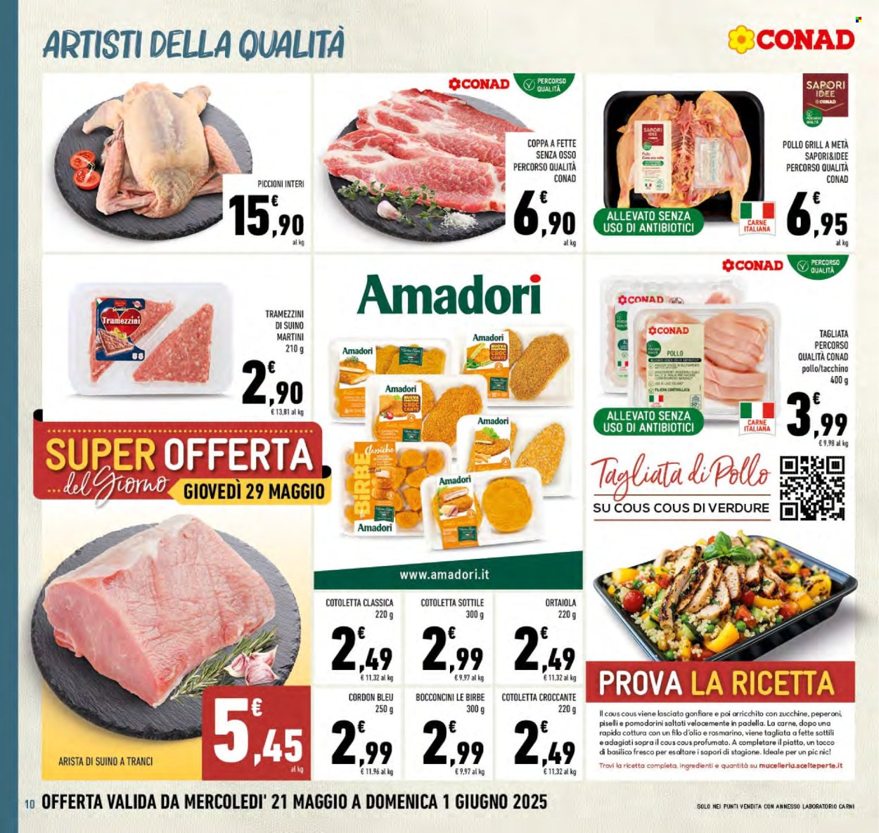 Volantino Conad - 21/5/2025 - 1/6/2025. Pagina 1