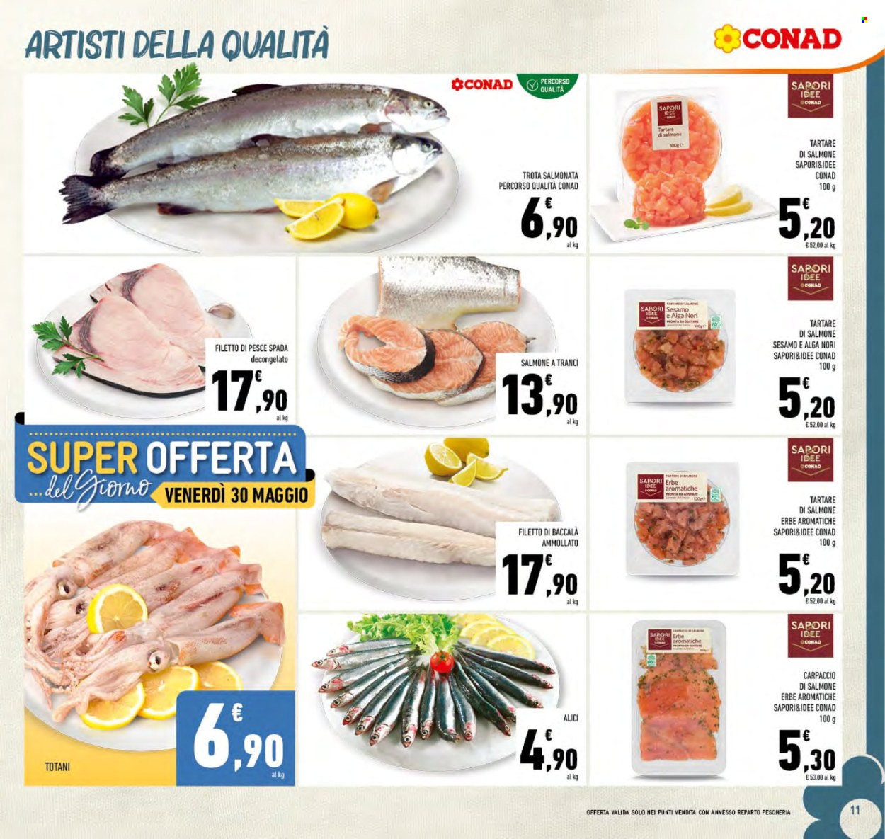 Volantino Conad - 21/5/2025 - 1/6/2025. Pagina 1