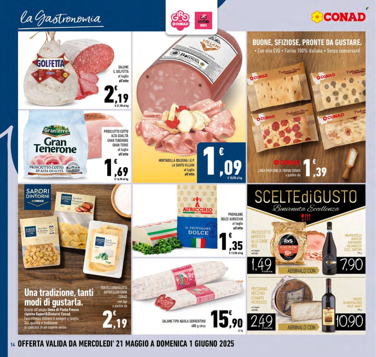 Volantino Conad - 21/5/2025 - 1/6/2025. Pagina 1