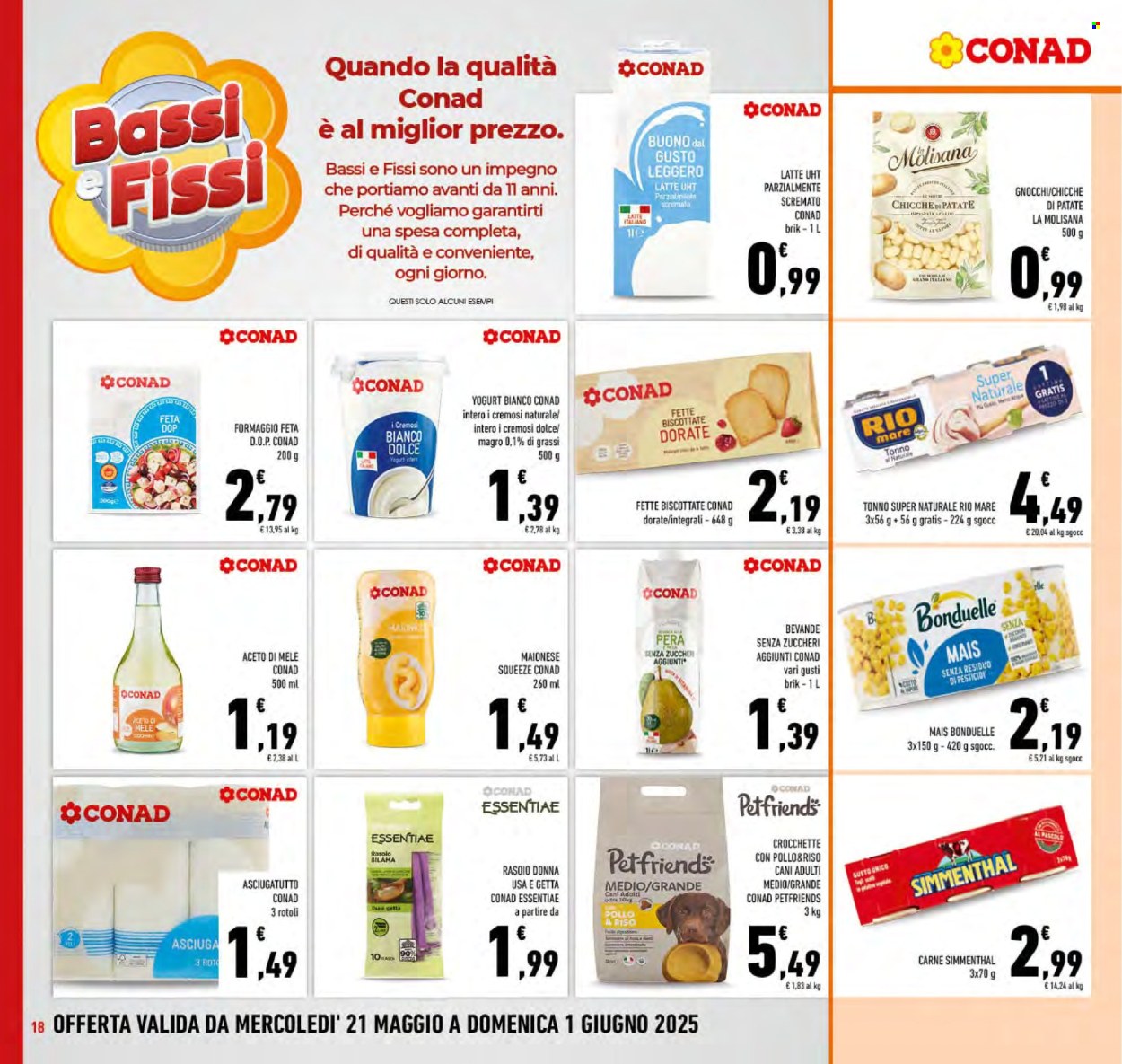 Volantino Conad - 21/5/2025 - 1/6/2025. Pagina 1