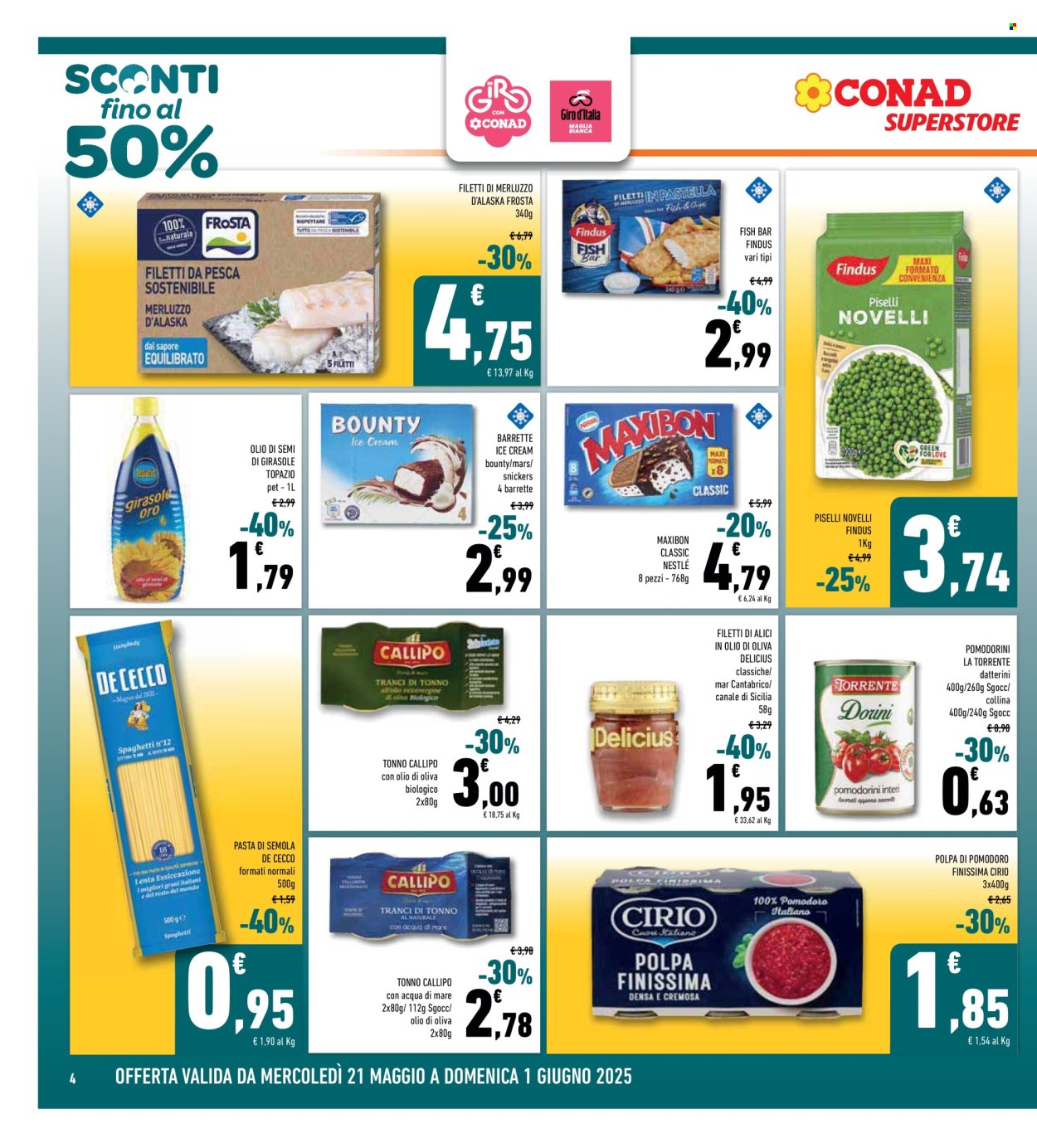 Leták Conad Superstore - 21.5.2025 - 1.6.2025. Strana 4