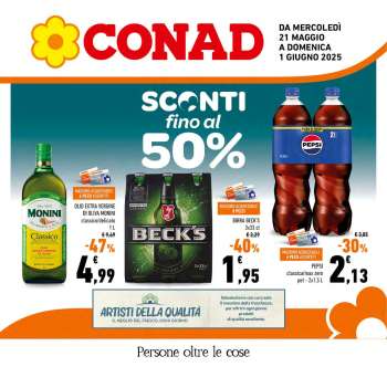 Volantino Conad - 21/5/2025 - 1/6/2025.