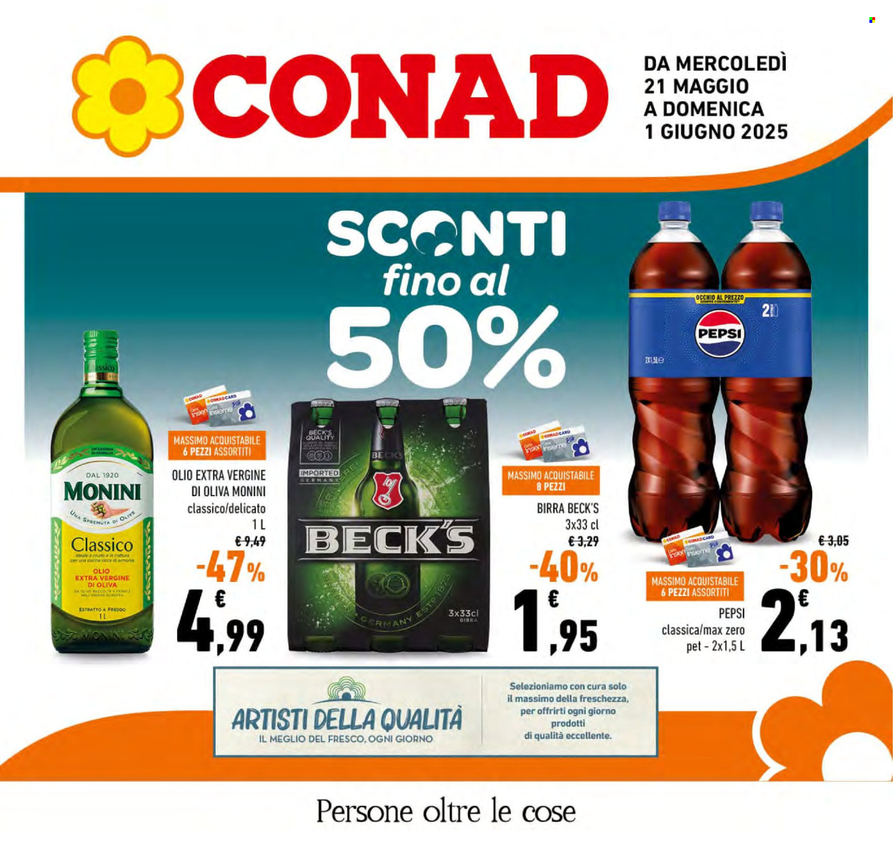 Leták Conad - 21.5.2025 - 1.6.2025. Strana 1