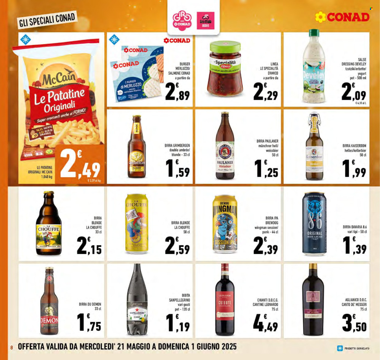 Volantino Conad - 21/5/2025 - 1/6/2025. Pagina 1