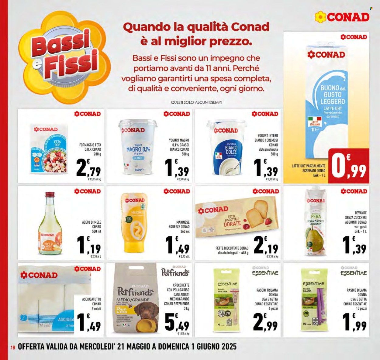 Volantino Conad - 21/5/2025 - 1/6/2025. Pagina 1