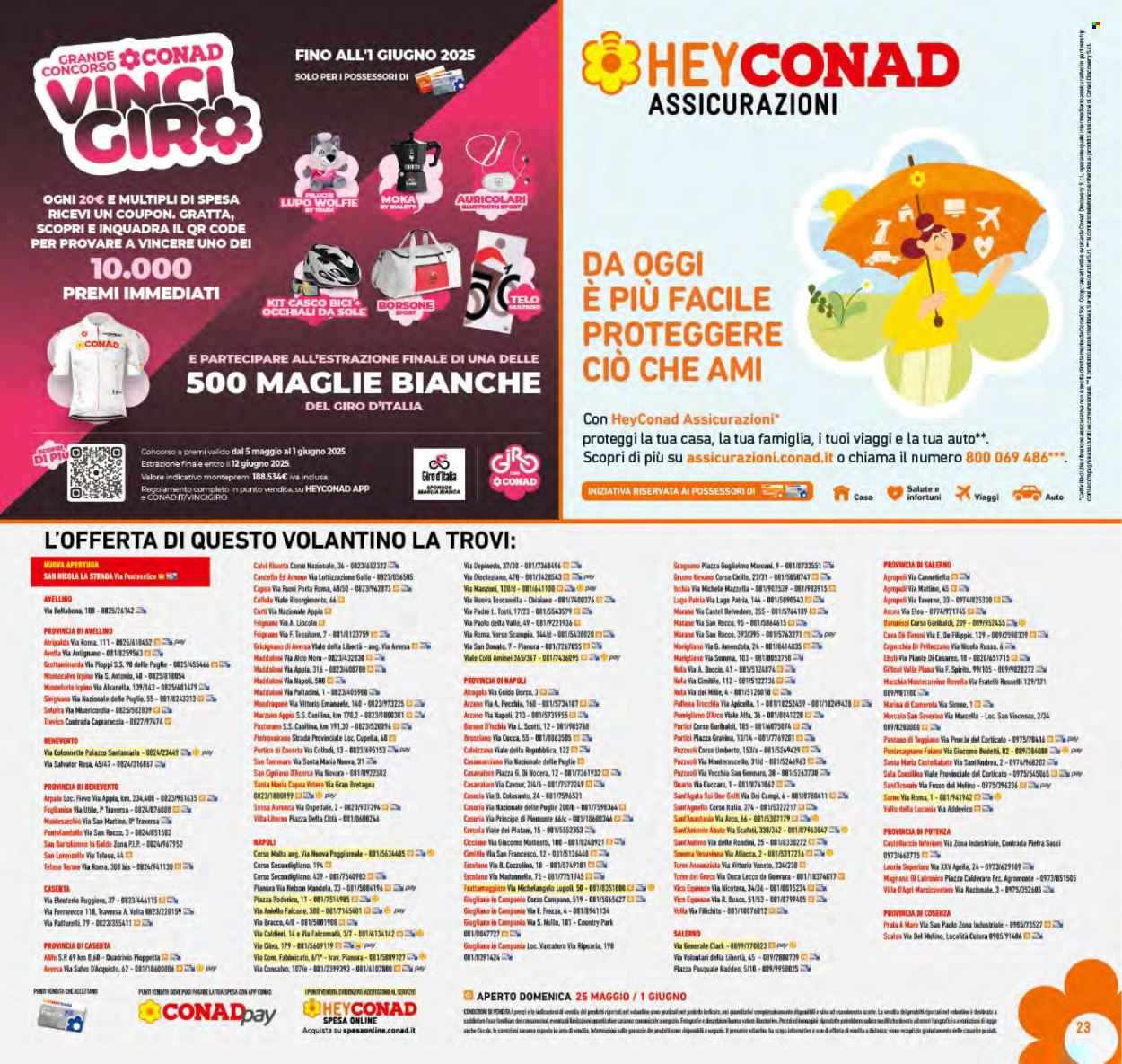 Volantino Conad - 21/5/2025 - 1/6/2025. Pagina 1