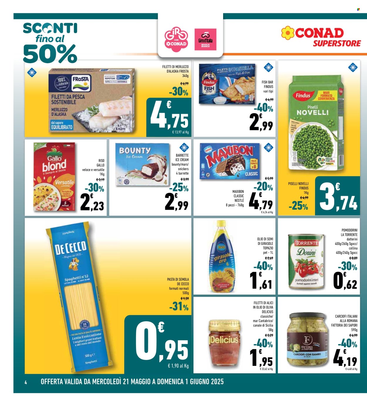 Leták Conad Superstore - 21.5.2025 - 1.6.2025. Strana 4