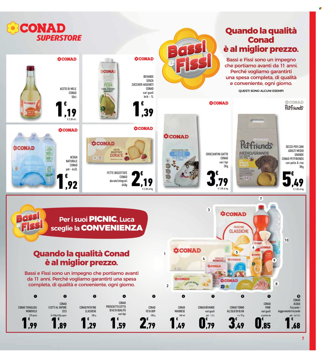 Volantino Conad Superstore - 21/5/2025 - 1/6/2025. Pagina 7