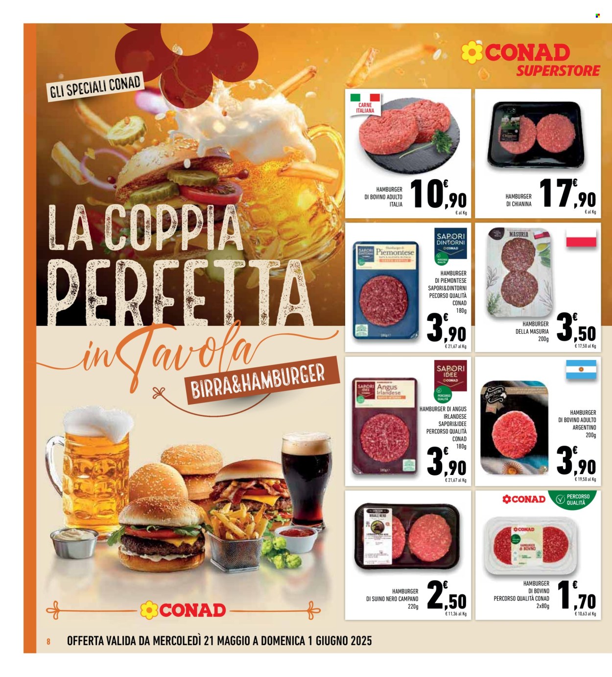 Volantino Conad Superstore - 21/5/2025 - 1/6/2025. Pagina 8