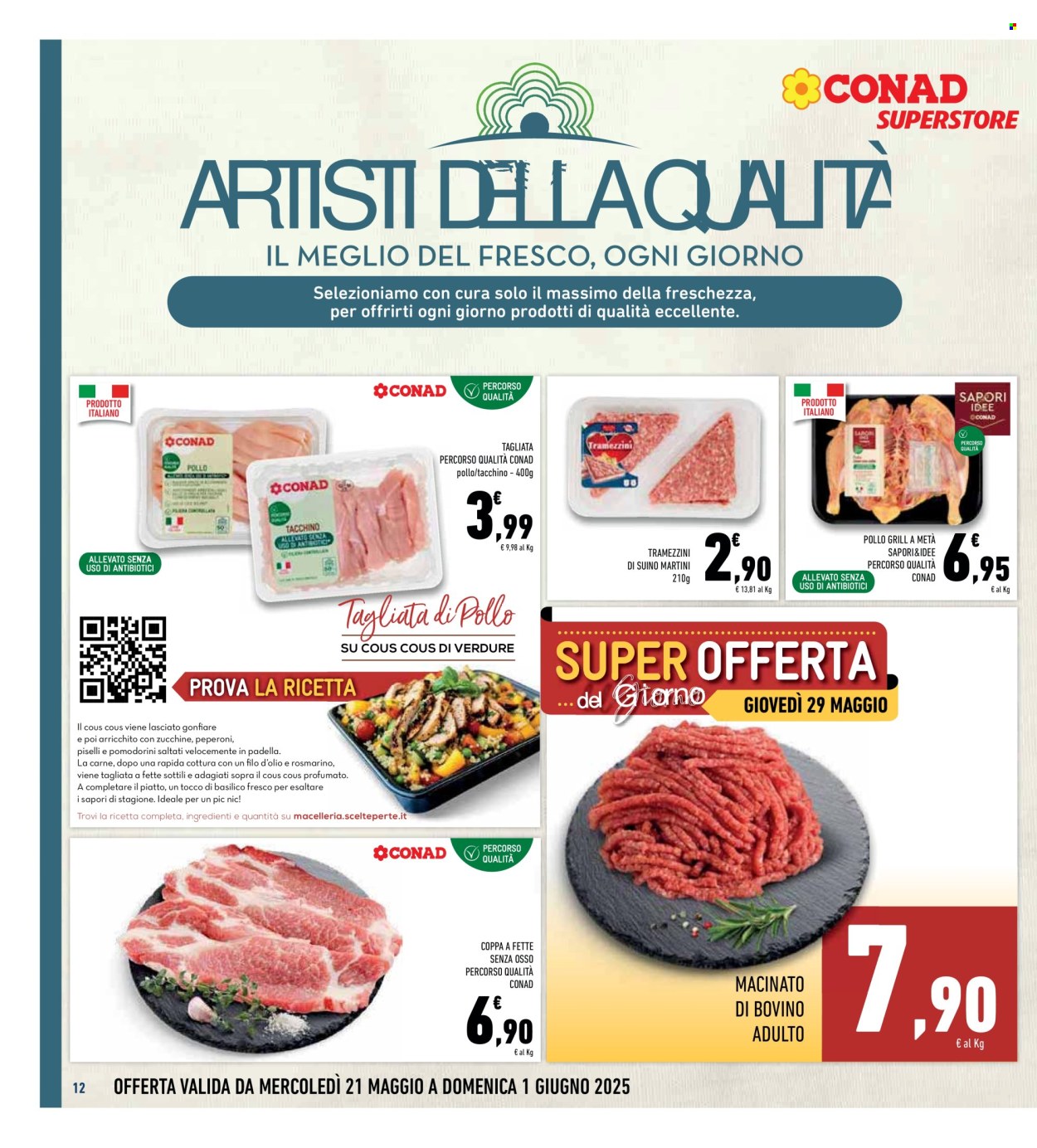 Volantino Conad Superstore - 21/5/2025 - 1/6/2025. Pagina 12