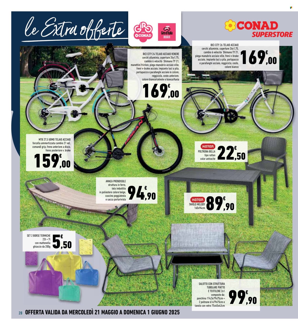 Volantino Conad Superstore - 21/5/2025 - 1/6/2025. Pagina 28