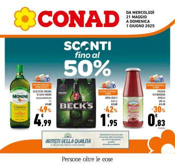 Volantino Conad - 21/5/2025 - 1/6/2025.