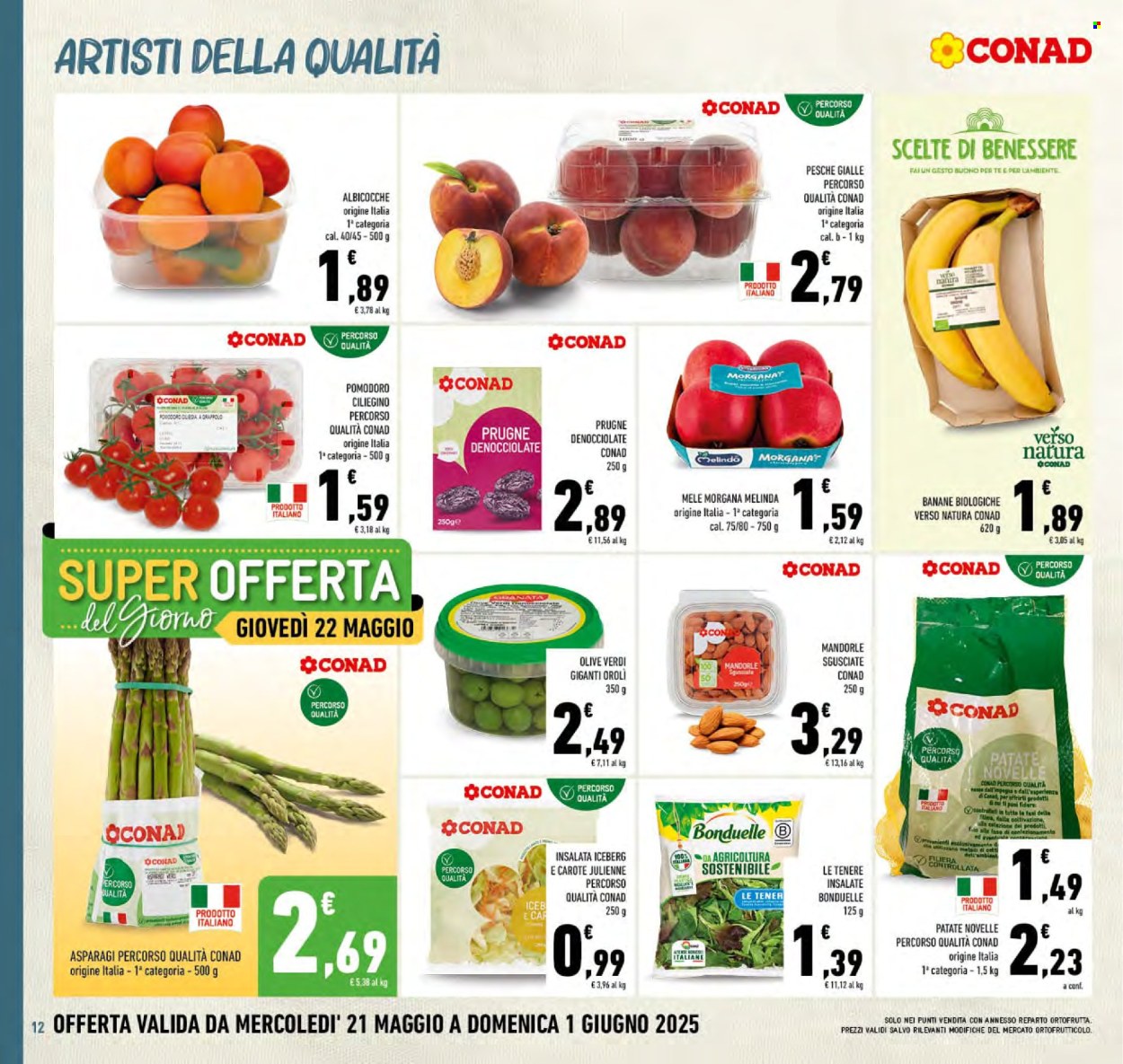 Volantino Conad - 21/5/2025 - 1/6/2025. Pagina 1