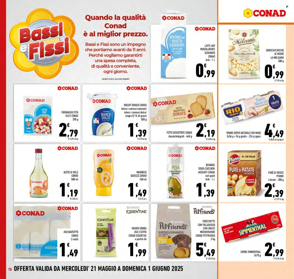 Volantino Conad - 21/5/2025 - 1/6/2025. Pagina 1