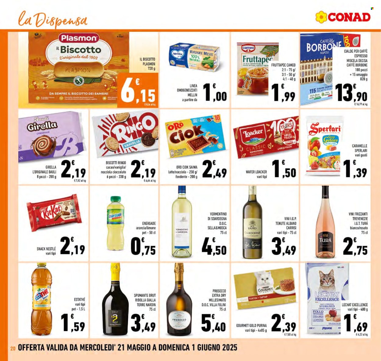 Volantino Conad - 21/5/2025 - 1/6/2025. Pagina 1