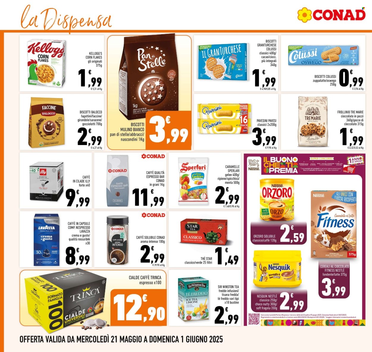 Volantino Conad - 21/5/2025 - 1/6/2025. Pagina 1
