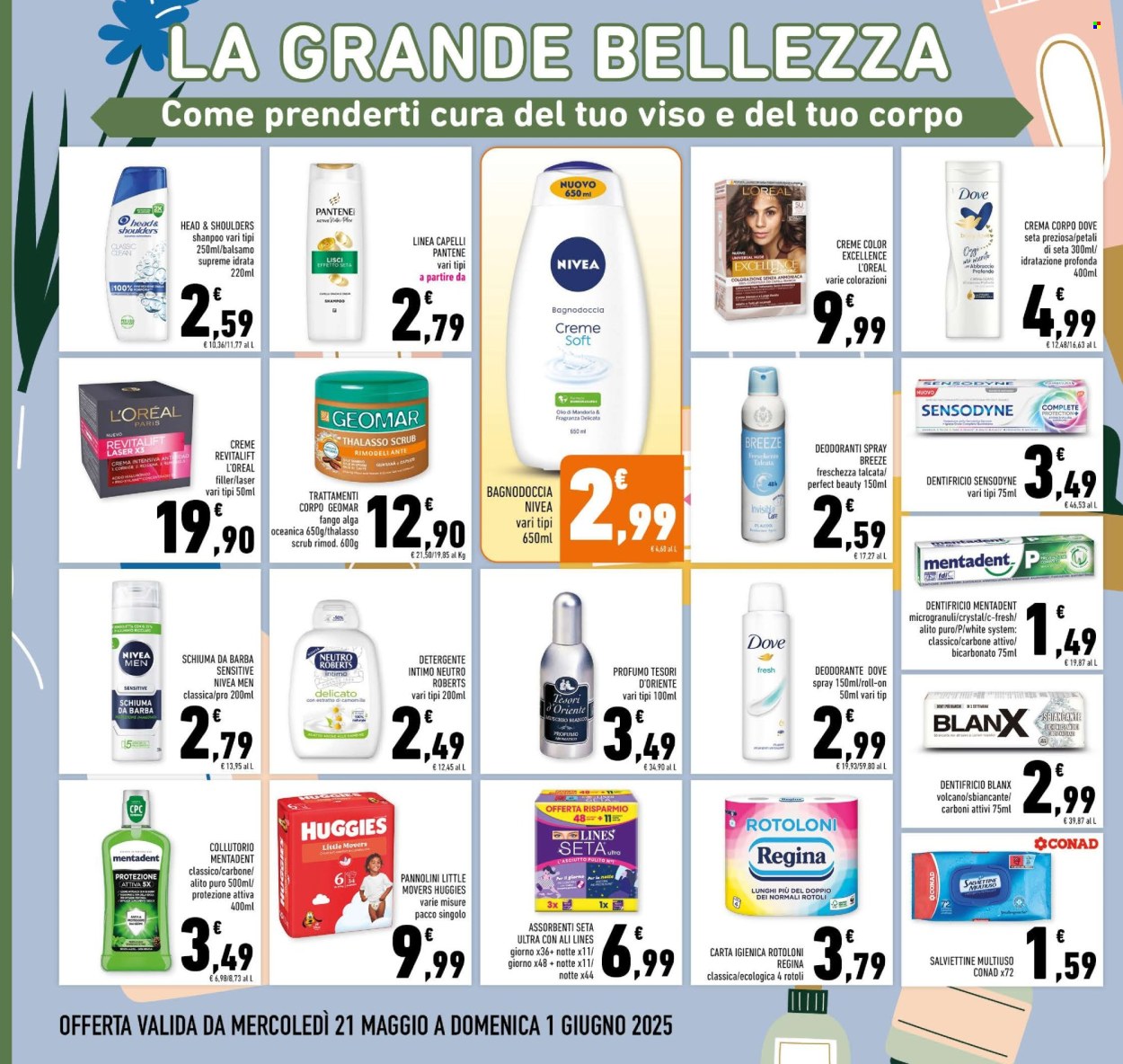 Volantino Conad - 21/5/2025 - 1/6/2025. Pagina 1