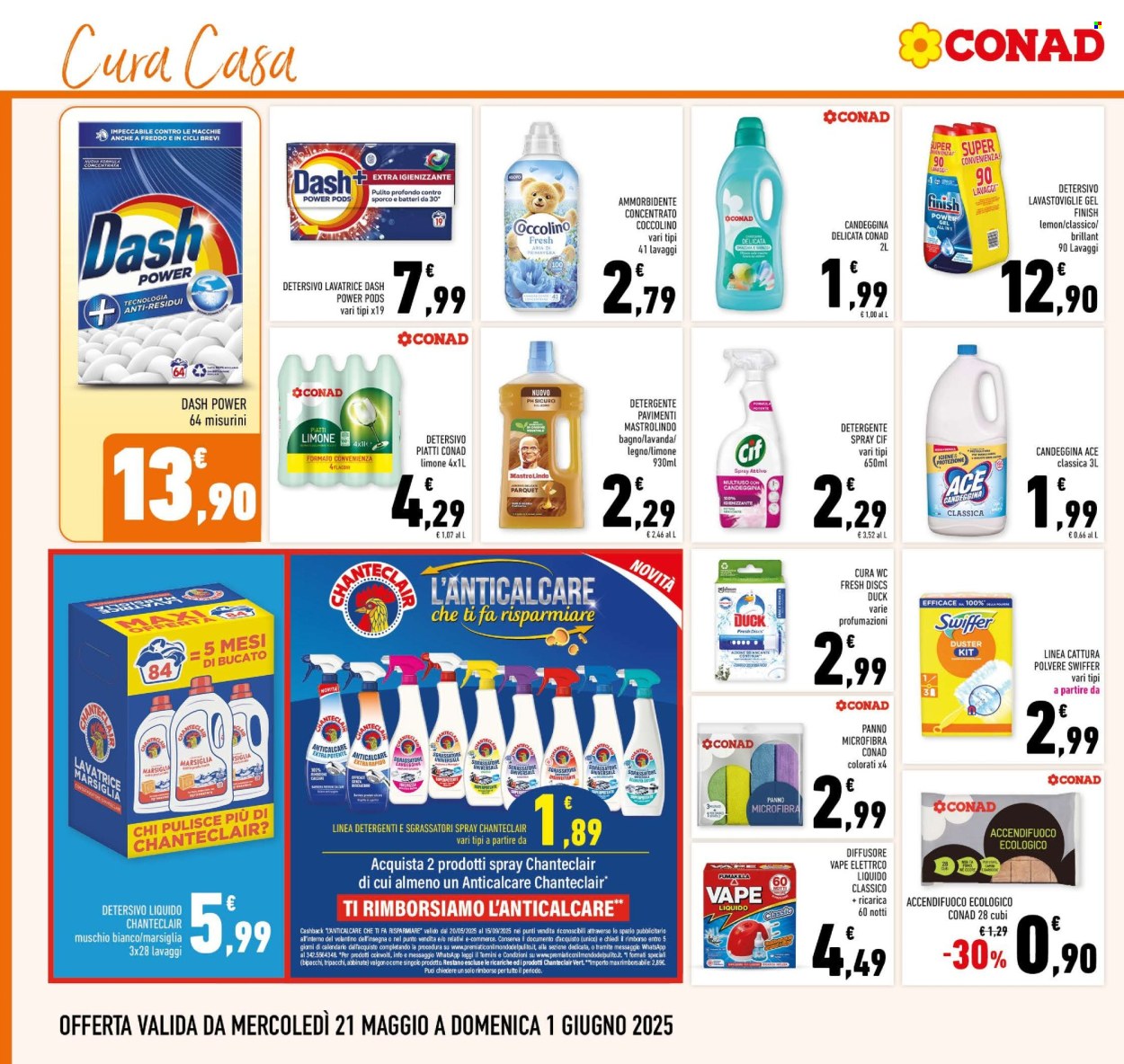 Volantino Conad - 21/5/2025 - 1/6/2025. Pagina 1
