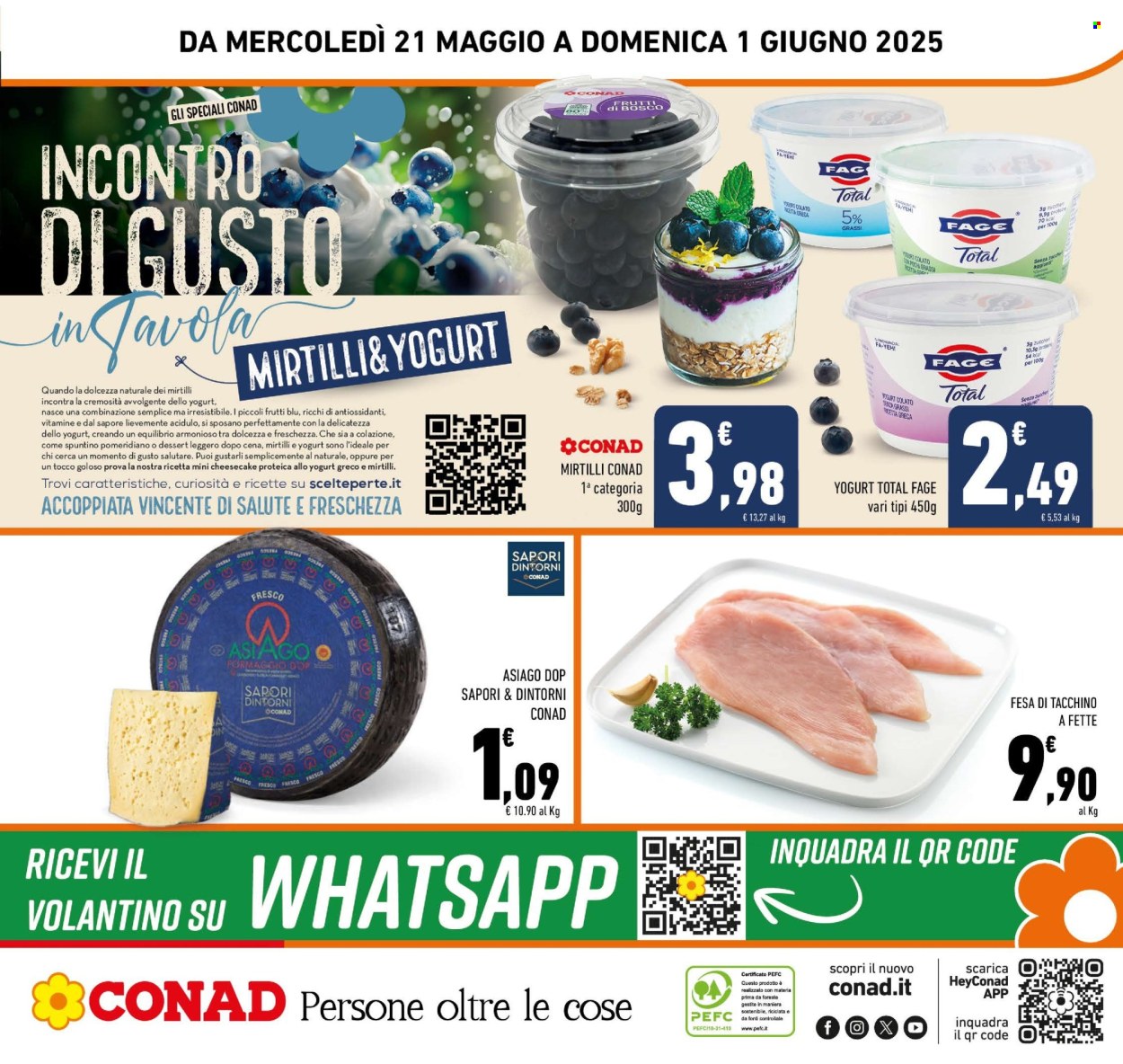 Volantino Conad - 21/5/2025 - 1/6/2025. Pagina 1