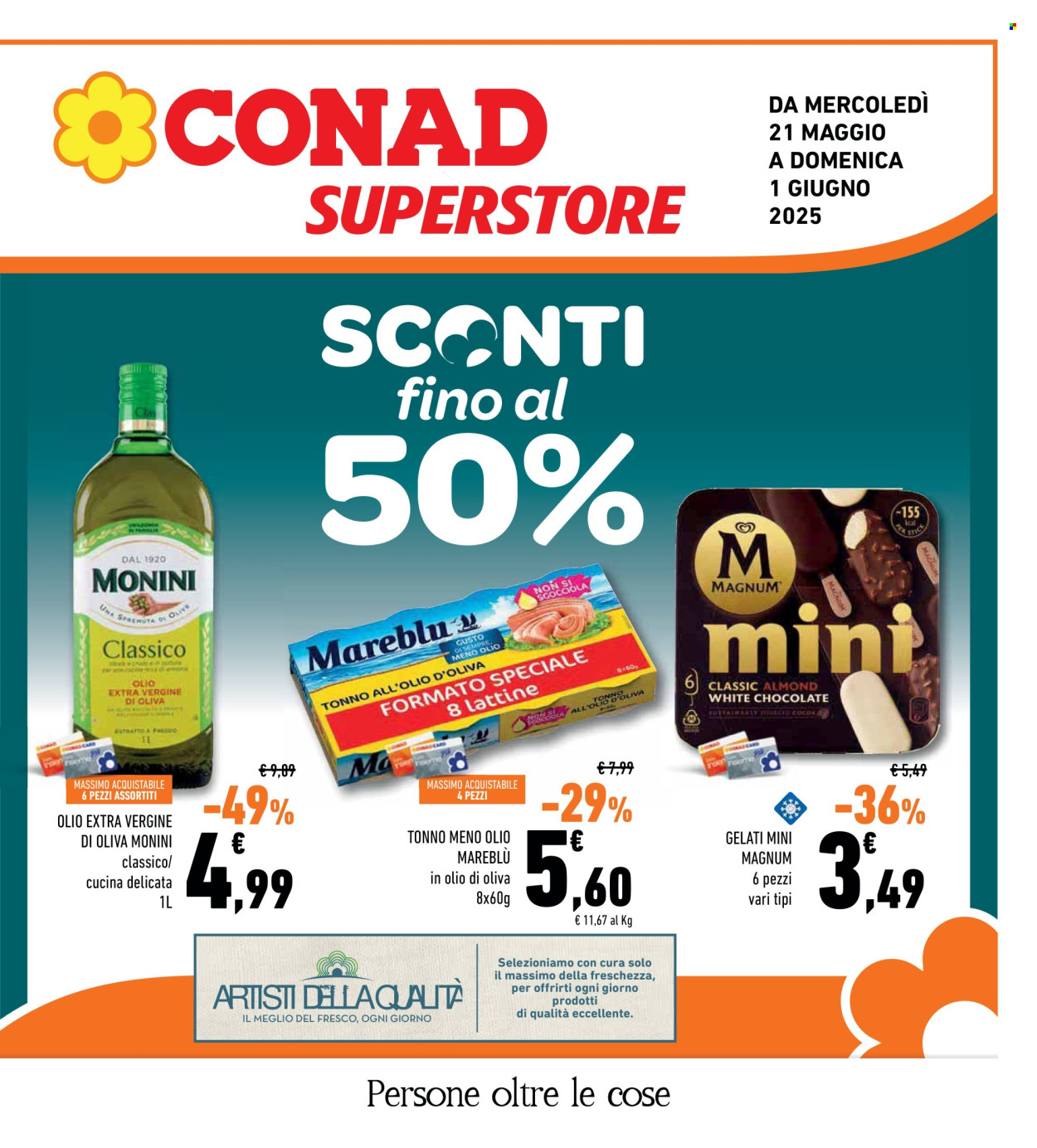 Leták Conad Superstore - 21.5.2025 - 1.6.2025. Strana 1