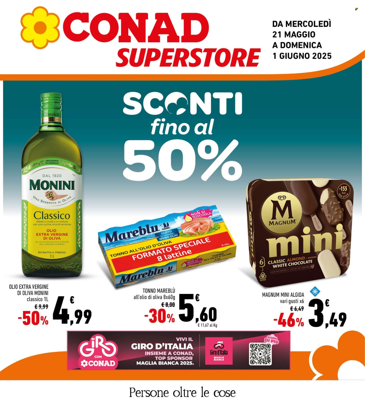 Volantino Conad Superstore - 21/5/2025 - 1/6/2025. Pagina 1