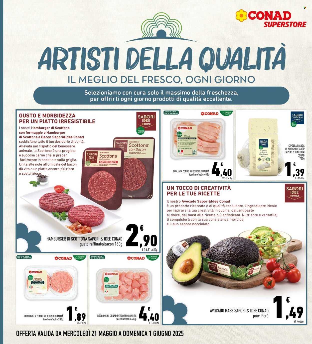 Volantino Conad Superstore - 21/5/2025 - 1/6/2025. Pagina 1
