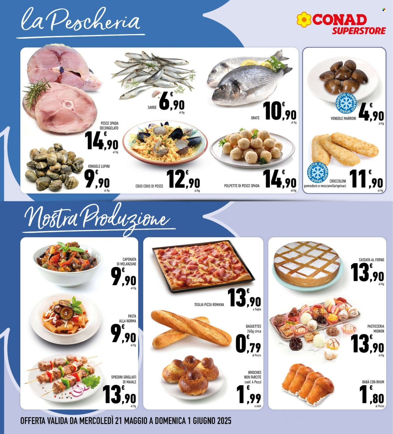 Volantino Conad Superstore - 21/5/2025 - 1/6/2025. Pagina 1