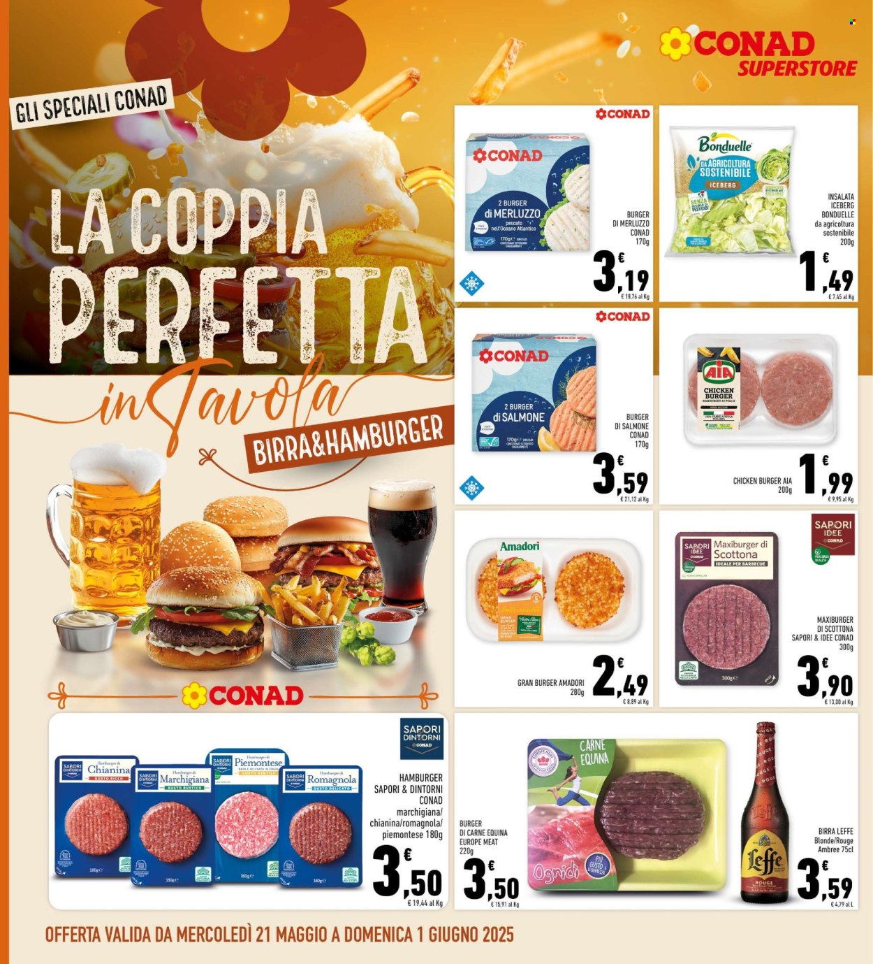 Volantino Conad Superstore - 21/5/2025 - 1/6/2025. Pagina 1