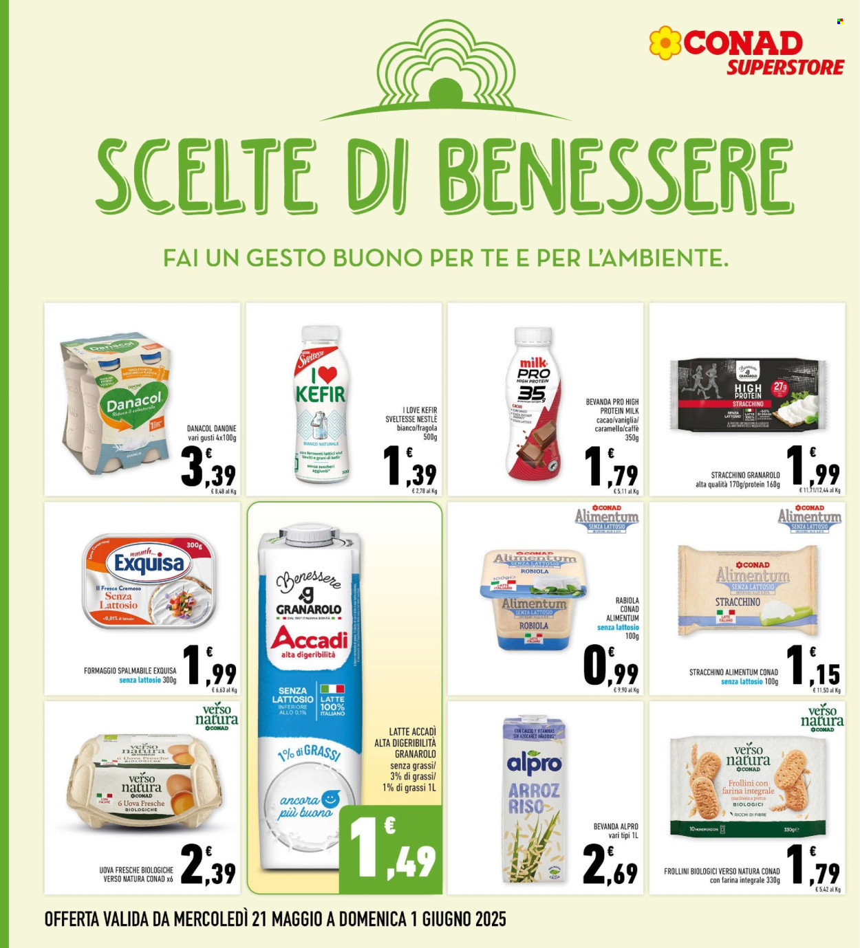 Volantino Conad Superstore - 21/5/2025 - 1/6/2025. Pagina 1