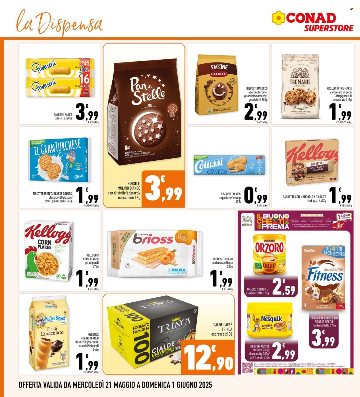 Volantino Conad Superstore - 21/5/2025 - 1/6/2025. Pagina 1