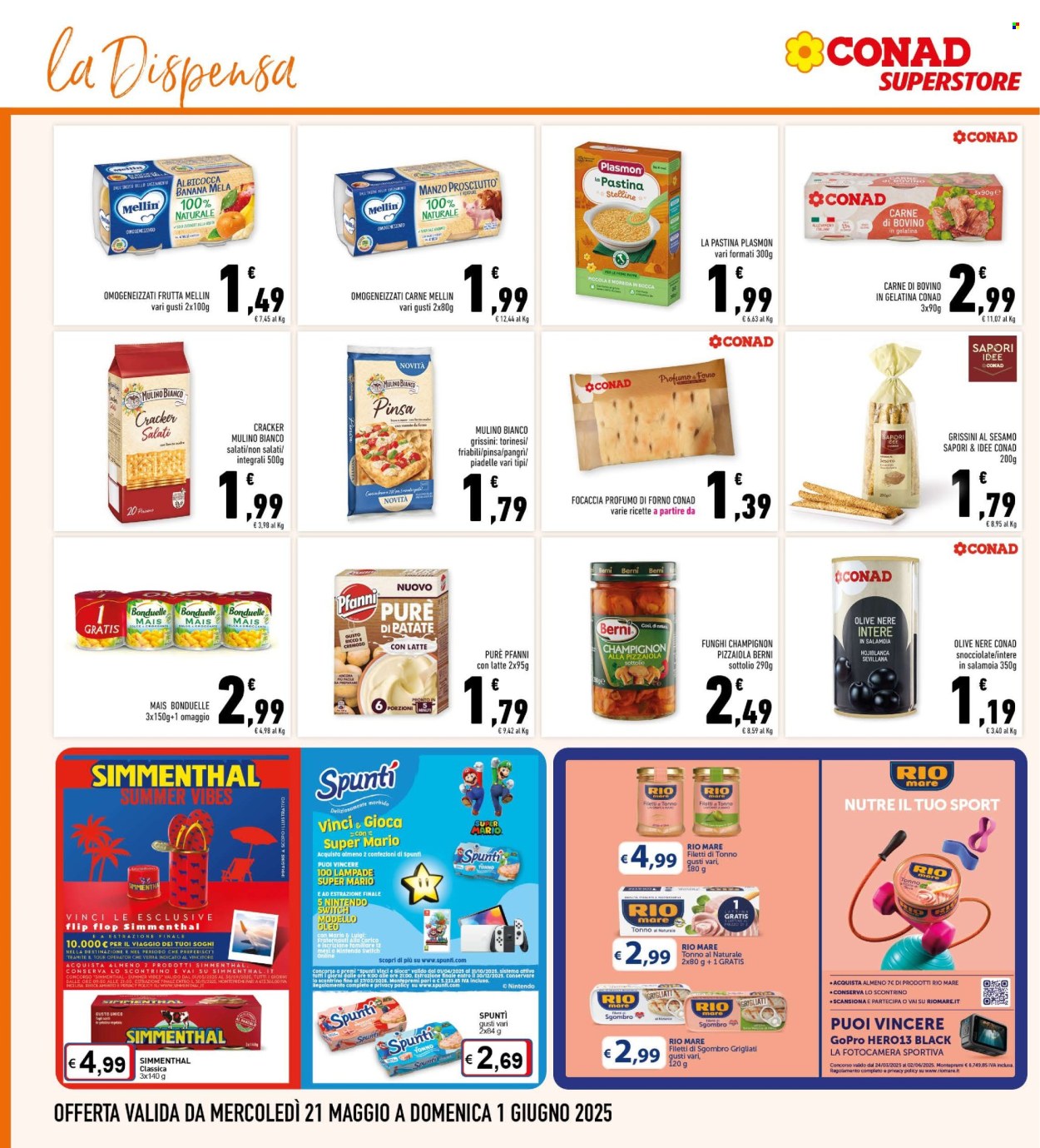 Volantino Conad Superstore - 21/5/2025 - 1/6/2025. Pagina 1