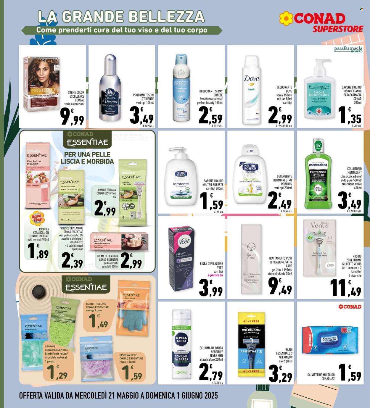 Volantino Conad Superstore - 21/5/2025 - 1/6/2025. Pagina 1