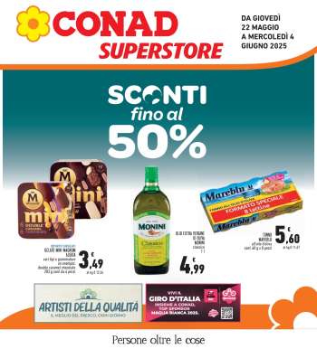 Volantino Conad - 22/5/2025 - 4/6/2025.