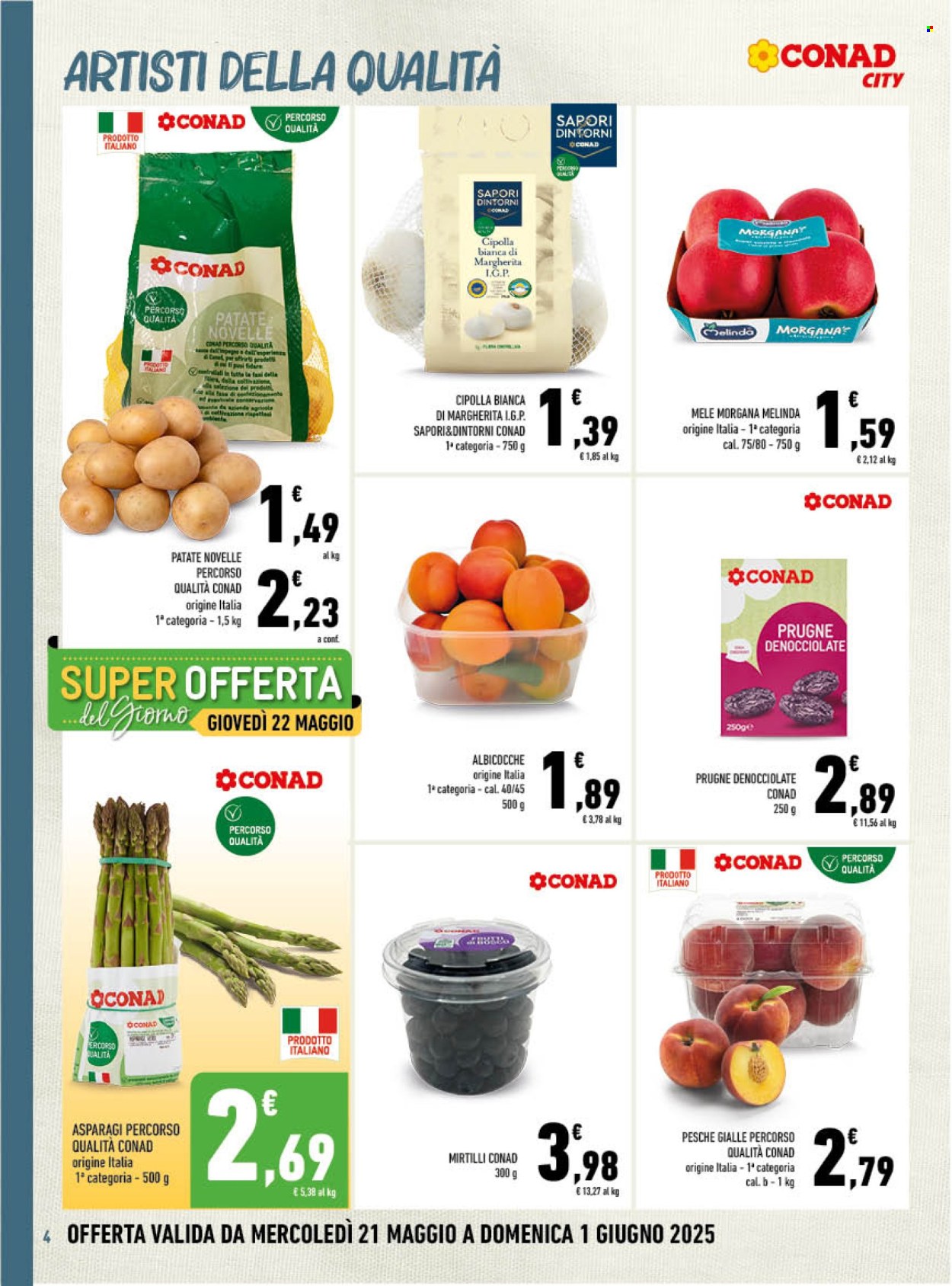 Volantino Conad - 21/5/2025 - 1/6/2025. Pagina 1