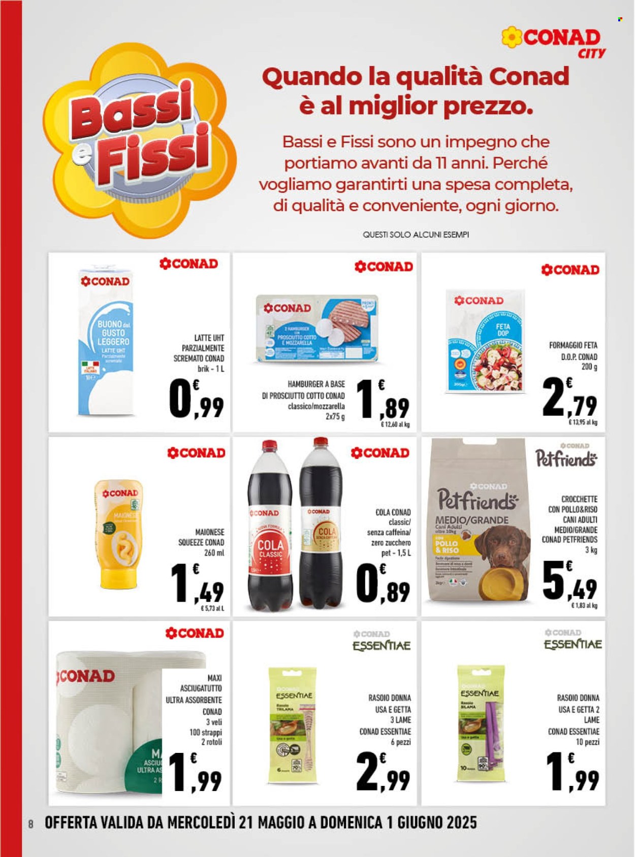 Volantino Conad - 21/5/2025 - 1/6/2025. Pagina 1