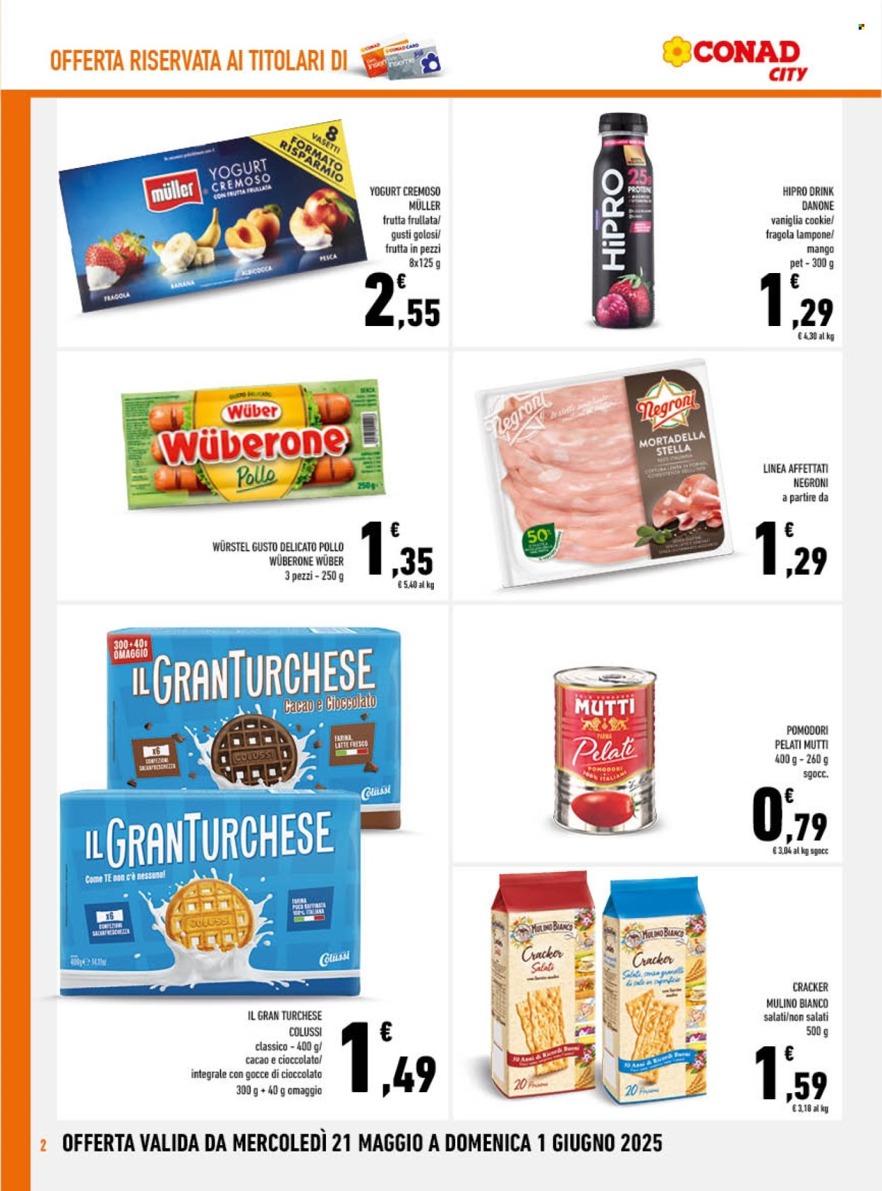 Leták Conad - 21.5.2025 - 1.6.2025. Strana 2