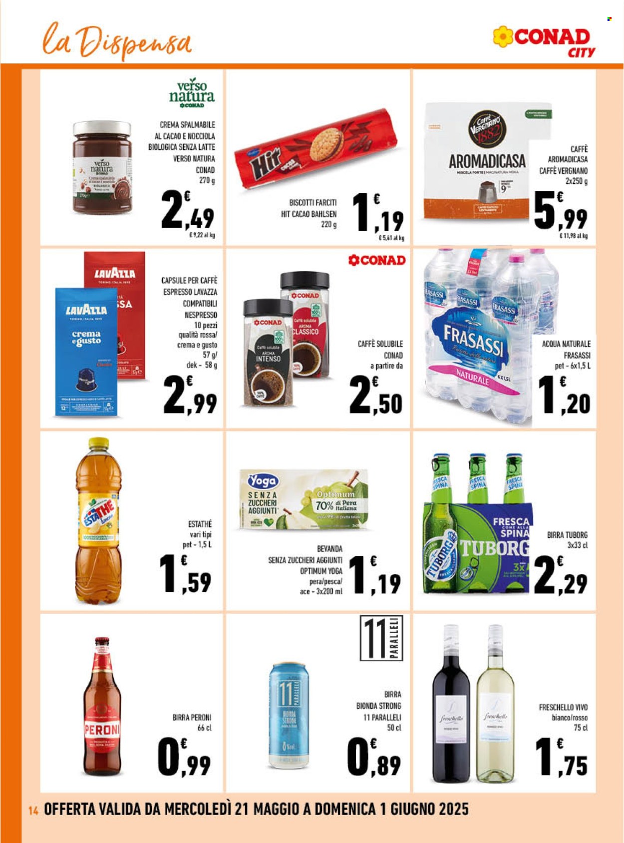 Volantino Conad - 21/5/2025 - 1/6/2025. Pagina 1