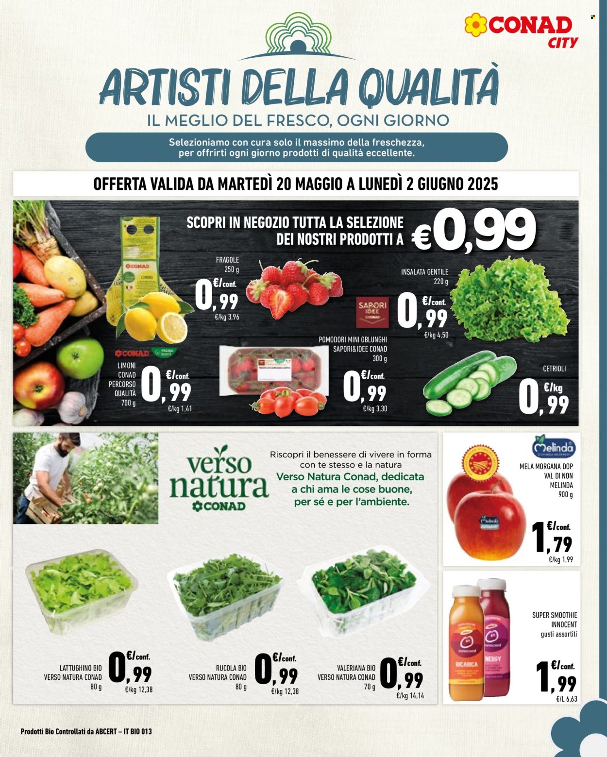 Volantino Conad - 20/5/2025 - 2/6/2025. Pagina 1