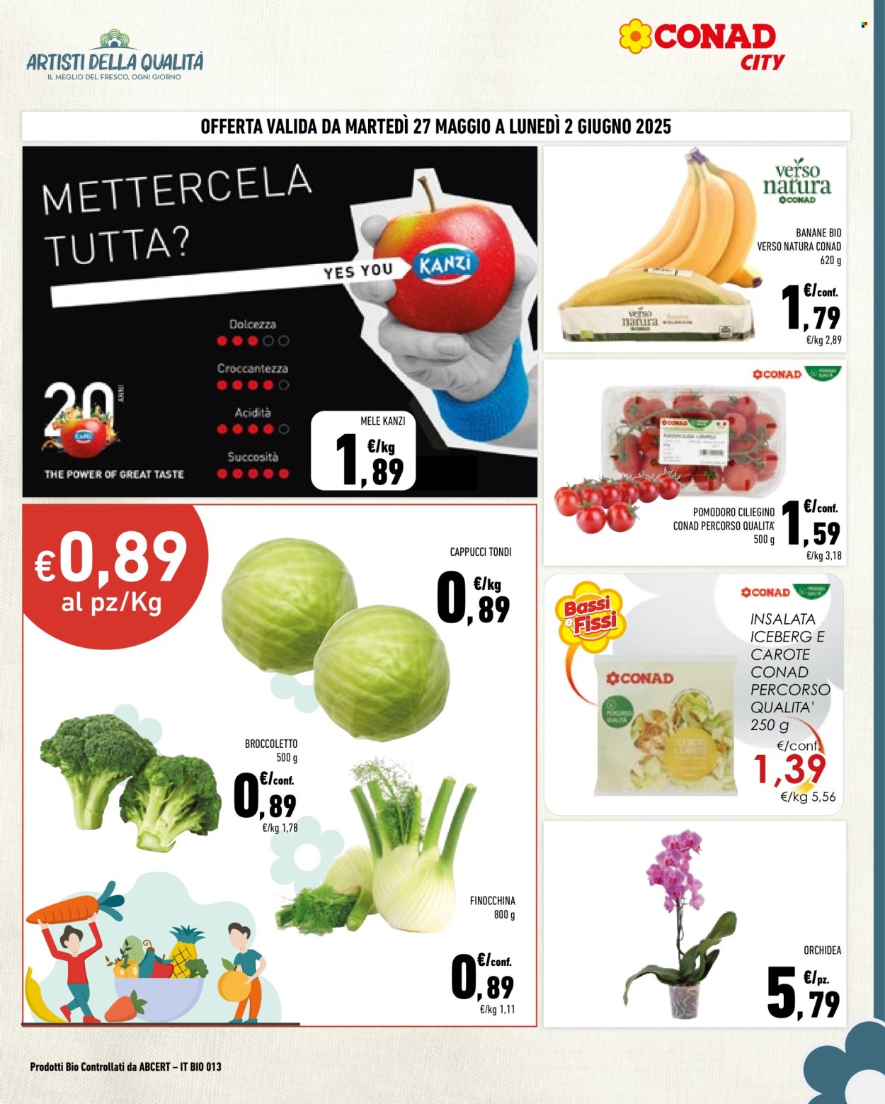 Volantino Conad - 20/5/2025 - 2/6/2025. Pagina 1