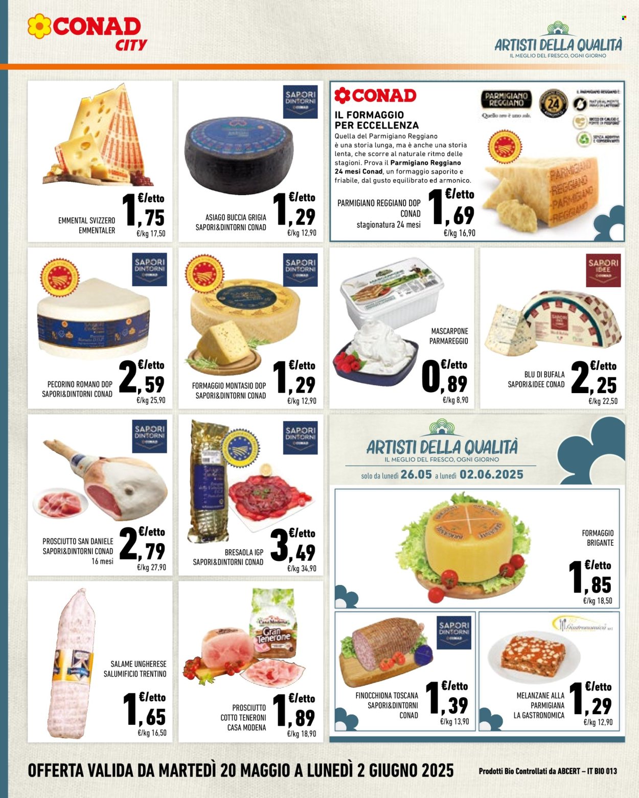 Volantino Conad - 20/5/2025 - 2/6/2025. Pagina 1