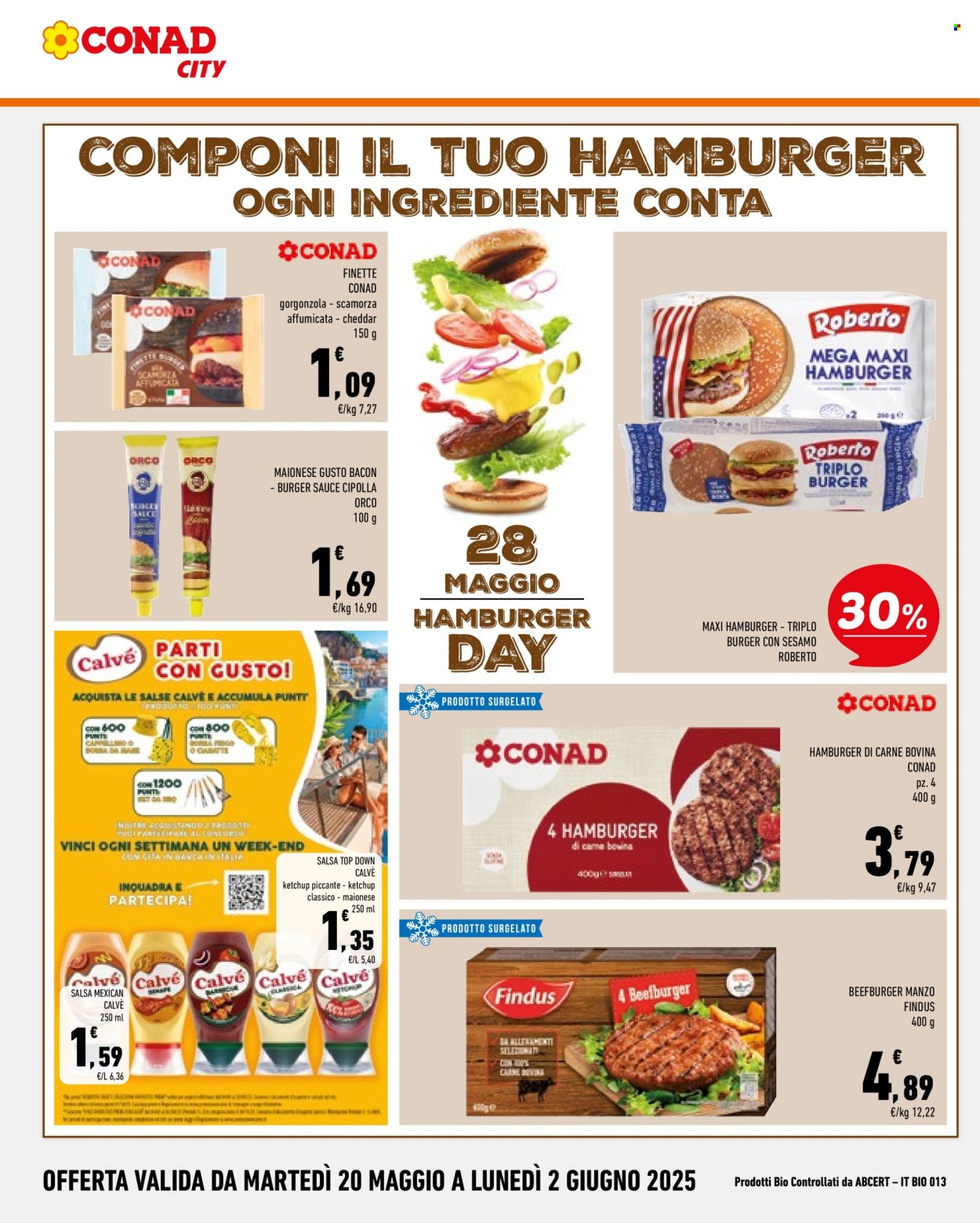 Volantino Conad - 20/5/2025 - 2/6/2025. Pagina 1