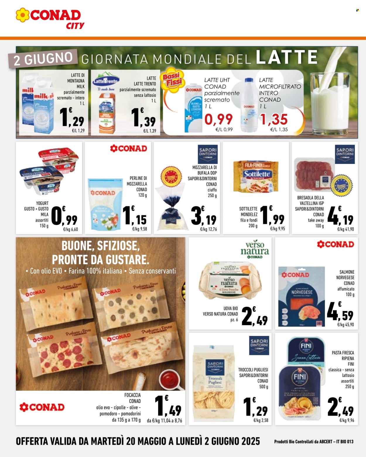 Volantino Conad - 20/5/2025 - 2/6/2025. Pagina 1