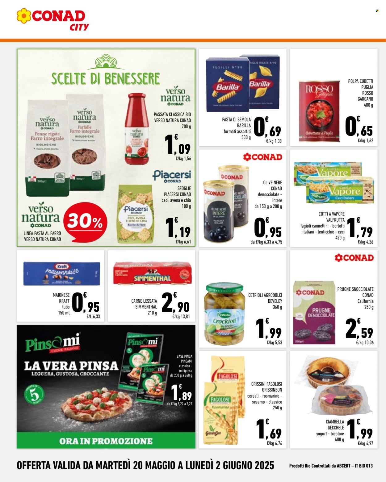 Volantino Conad - 20/5/2025 - 2/6/2025. Pagina 1
