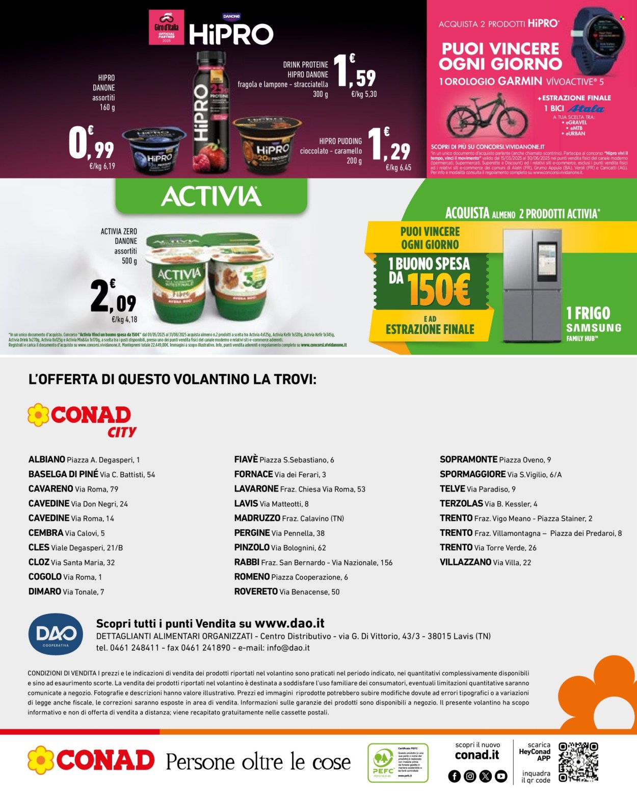 Volantino Conad - 20/5/2025 - 2/6/2025. Pagina 1